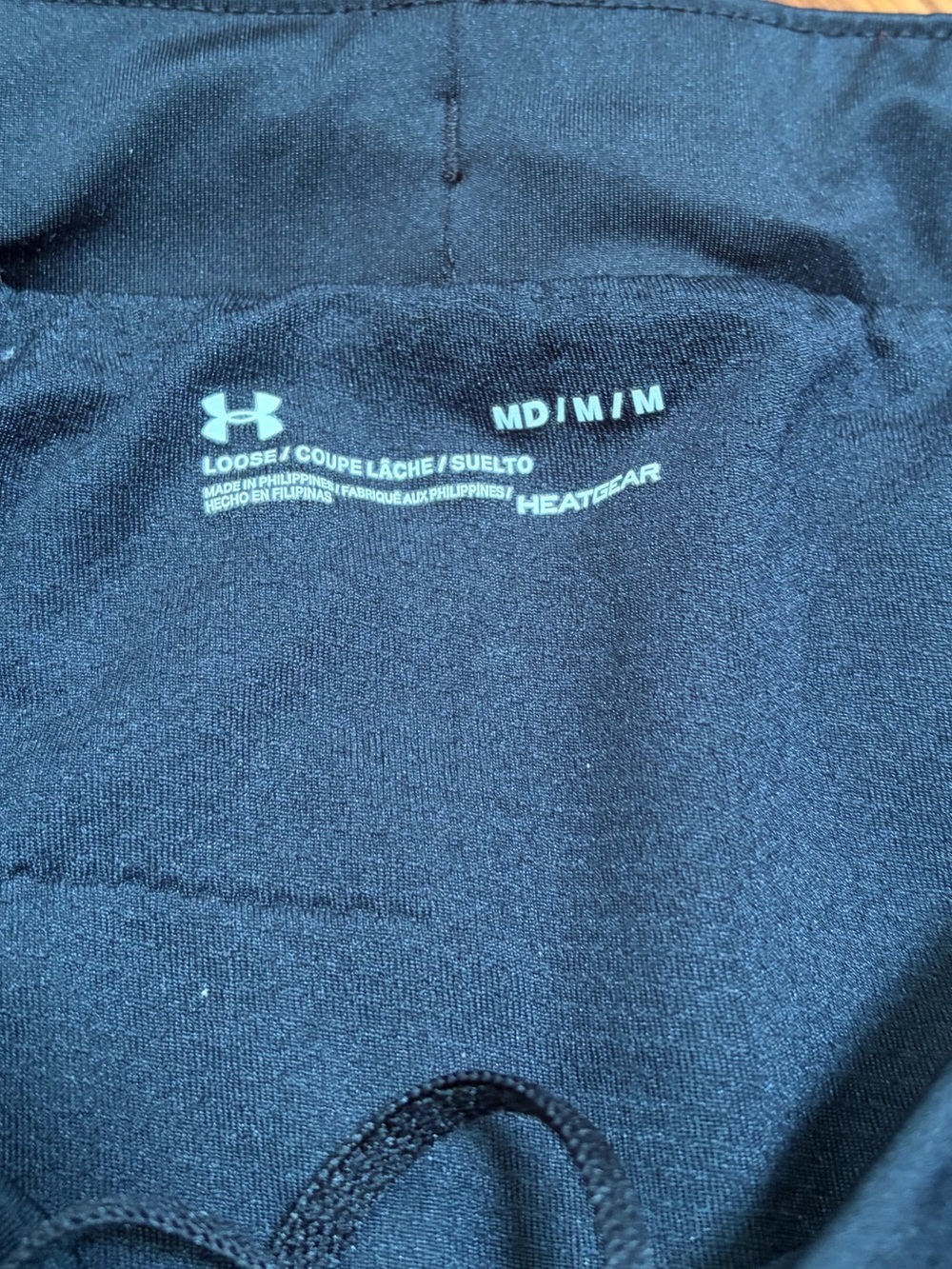 Under Armour Dark Gray and Black Women's Running Shorts Size M - Picture 5 of 6